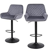 Amazon｜Youhauchair カウンターチェア 2脚セット 背もたれ ハイチェア